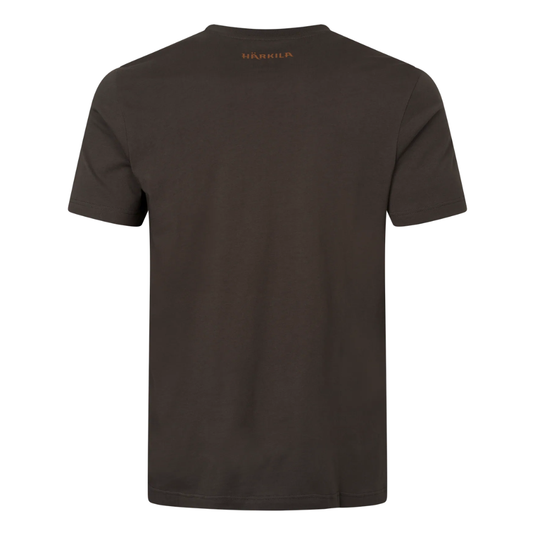 Härkila | Scandinavian S/S T-Shirt | Shadow Brown