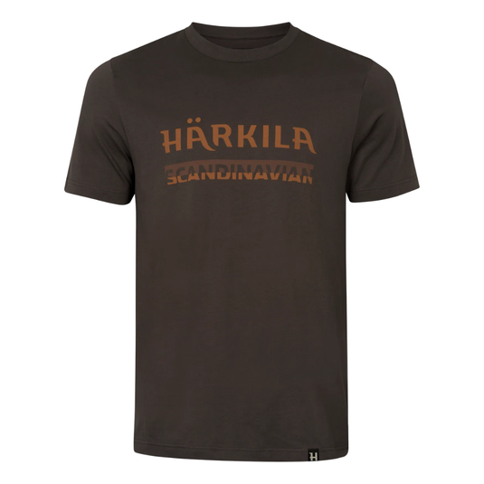 Härkila | Scandinavian S/S T-Shirt | Shadow Brown