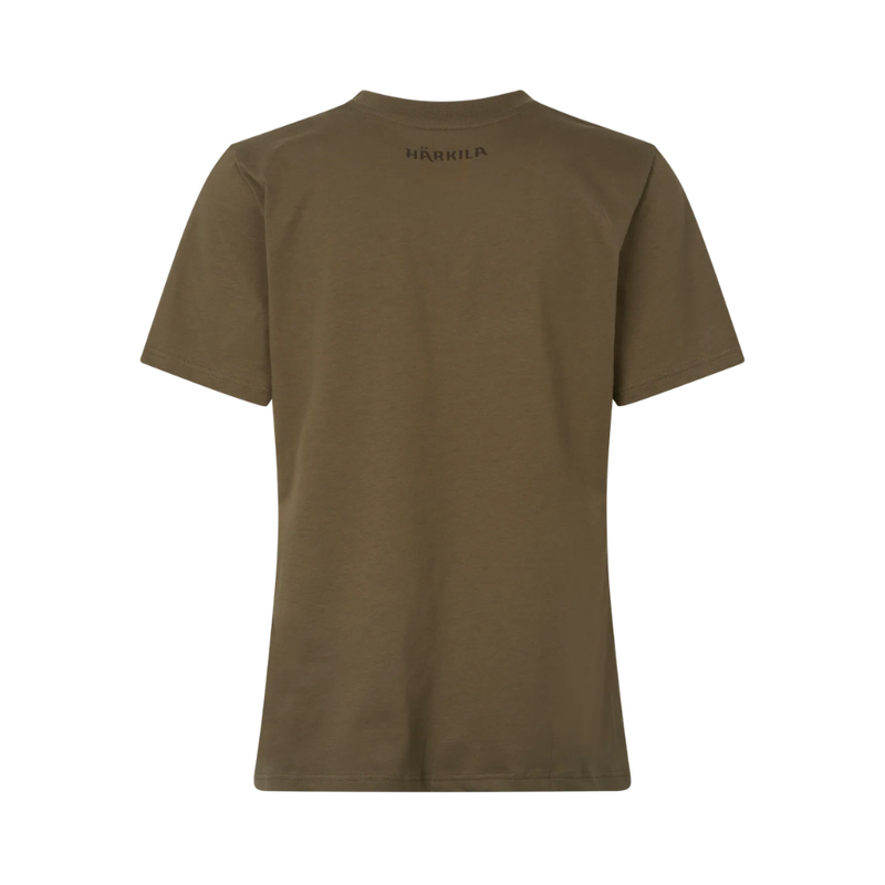 Load image into Gallery viewer, Härkila | Stag Badge S/S T-Shirt W | Beach
