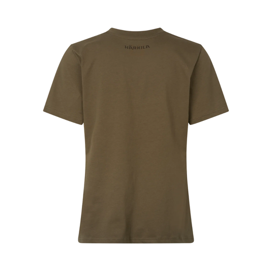 Härkila | Stag Badge S/S T-Shirt W | Beach