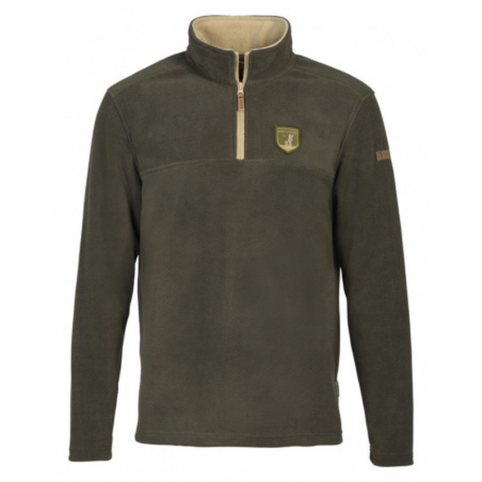 Percussion | Husky Fleece Polo Shirt | Khaki