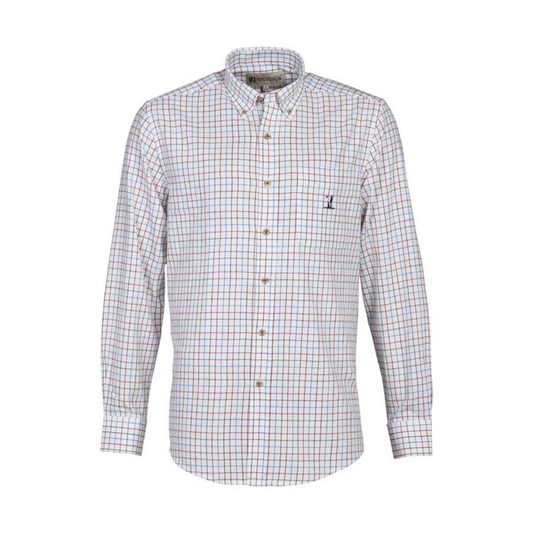 Percussion | Mens Sandringham Shirt | Blue/Red