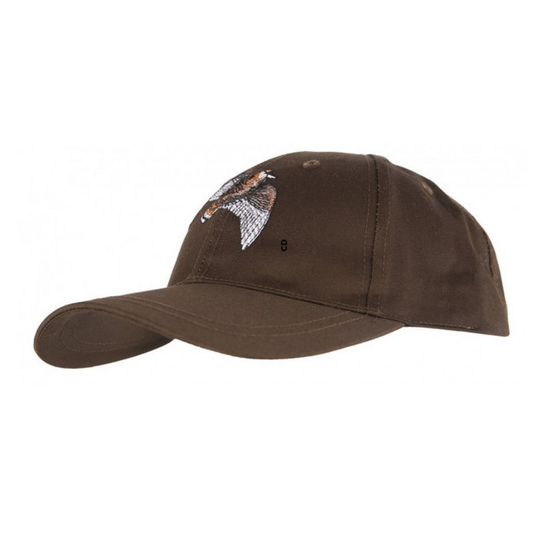 Treeland | Men's Cap with Woodcock Embroidery | Brown