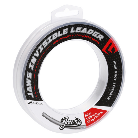 Mikado | Jaws Invisible Leader | 1.00mm | 50m | 55kg