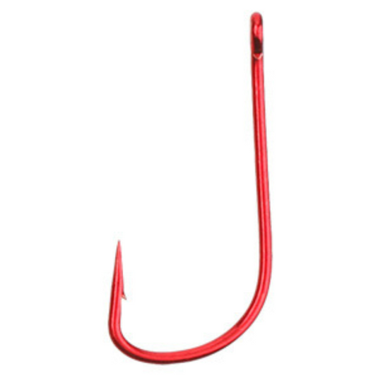 Mikado | Sensual Sode Hook W/Ring | Barbed | Red | 10pcs