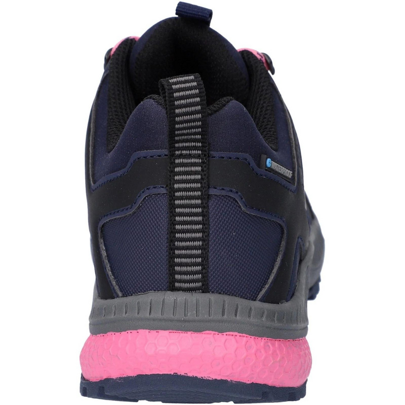 Load image into Gallery viewer, Hi-Tec | Diamonde Ladies Lightweight Waterproof Walking Shoes  | Dark Blue &amp; Pink
