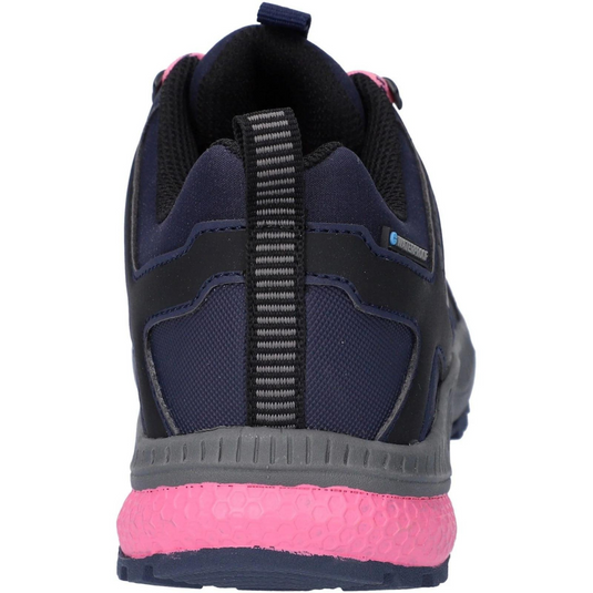 Hi-Tec | Diamonde Ladies Lightweight Waterproof Walking Shoes  | Dark Blue & Pink