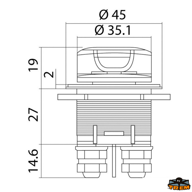 Load image into Gallery viewer, Trem | Compact Battery Switch
