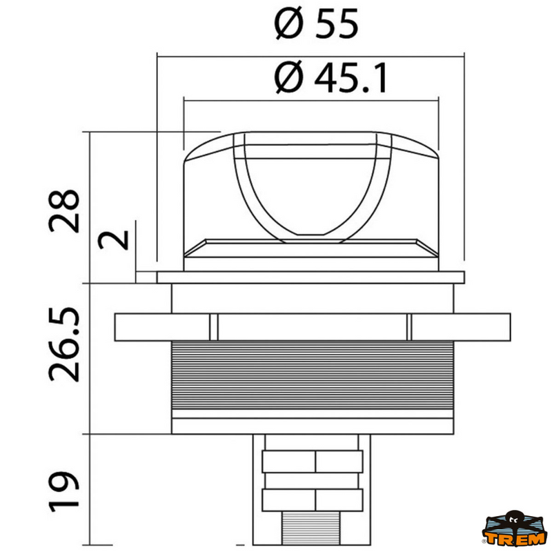 Load image into Gallery viewer, Trem | Compact Battery Switch
