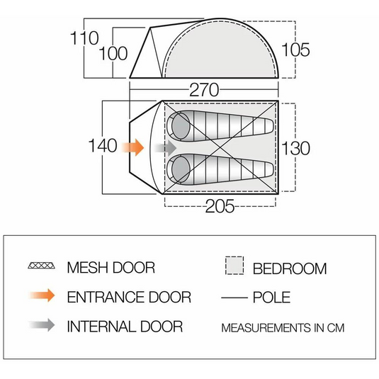 Vango | Tay 200 | 2-Man Tent