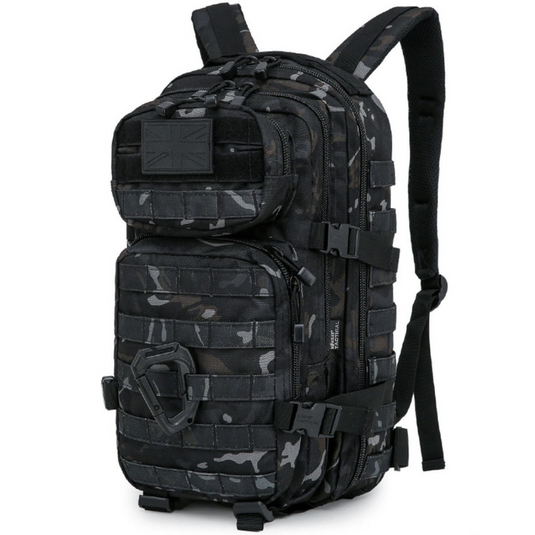 Kombat | Small Molle Assault Pack 28 Litre | BTP Black - Rucksacks