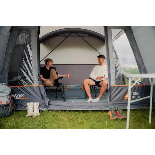 Vango | Cove III Air Low Awning | Cloud Grey - Car & Caravan Accessories