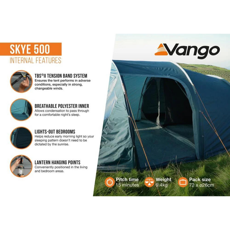 Load image into Gallery viewer, Vango | Skye 500 5-Man Tent
