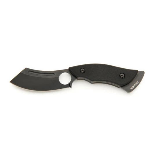 Whitby | KEER Outdoor/Camping Sheath Knife (3") | Black G10