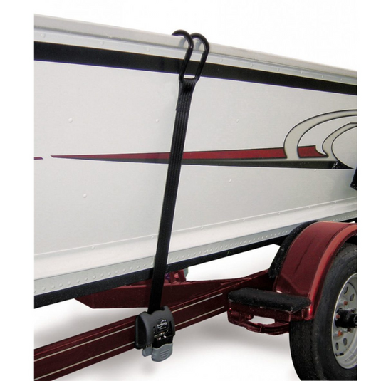 BoatBuckle | Gunwal Retractable Transom Tie-Down System