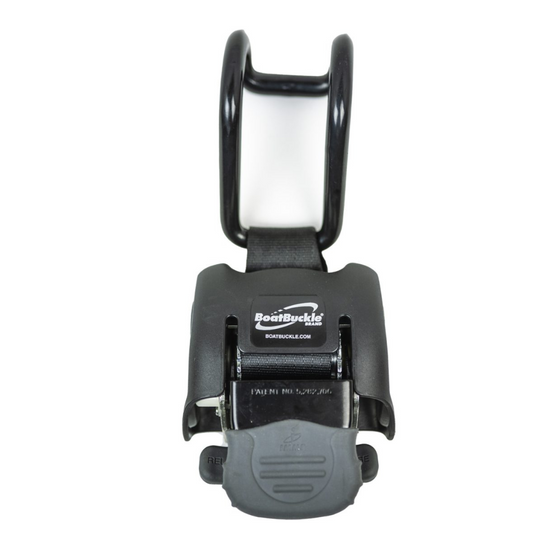 BoatBuckle | Gunwal Retractable Transom Tie-Down System