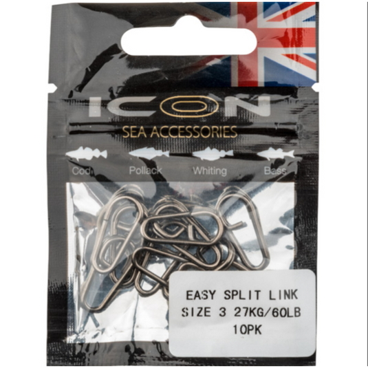 Icon | Easy Split Link S3 27kg/60lb 10pk