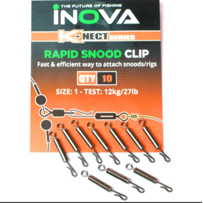 INOVA | Rapid Snood Clip Size1 10PK