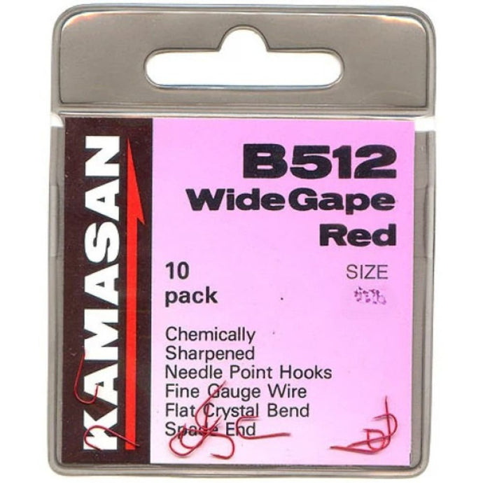 Kamasan | B512 Wide Gape barbed hooks