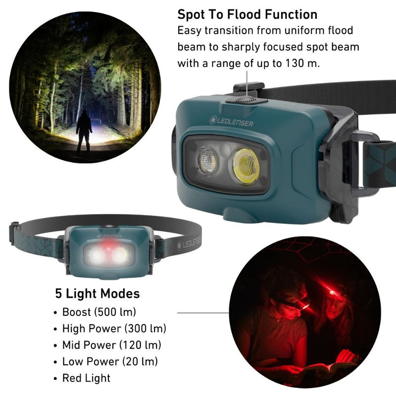 Load image into Gallery viewer, Ledlenser | HF4R CORE Rechargeable Head Torch
