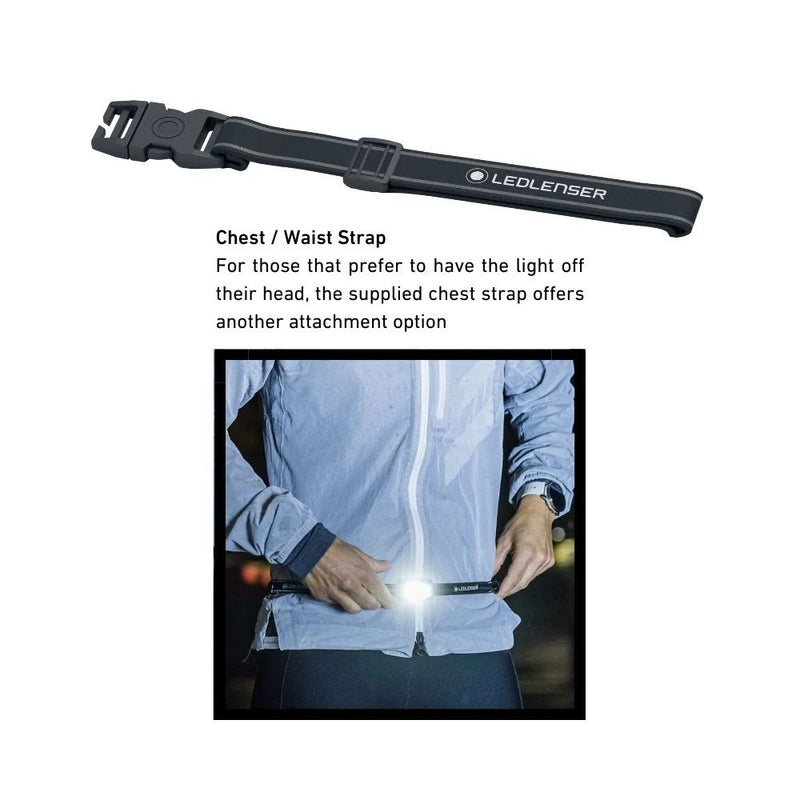 Load image into Gallery viewer, Ledlenser | NEO5R Rechargeable Running Head Torch with Chest Strap
