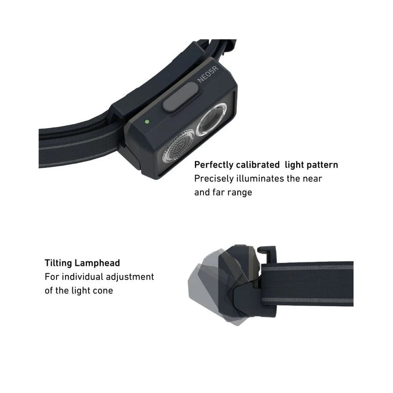 Load image into Gallery viewer, Ledlenser | NEO5R Rechargeable Running Head Torch with Chest Strap
