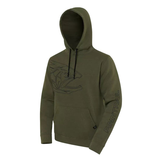 Finntrail | Hoodie Big Fish | Khaki