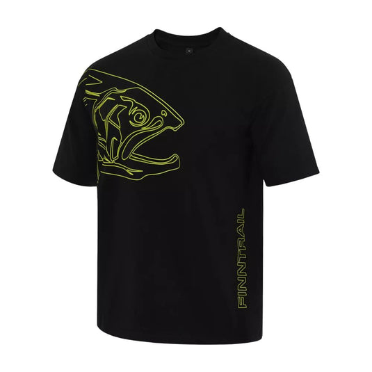 Finntrail | Big Fish T-Shirt | Black and Yellow