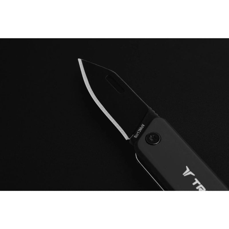 Load image into Gallery viewer, True Ability | Modern Keychain Knife | Gun Metal / Black Oxide
