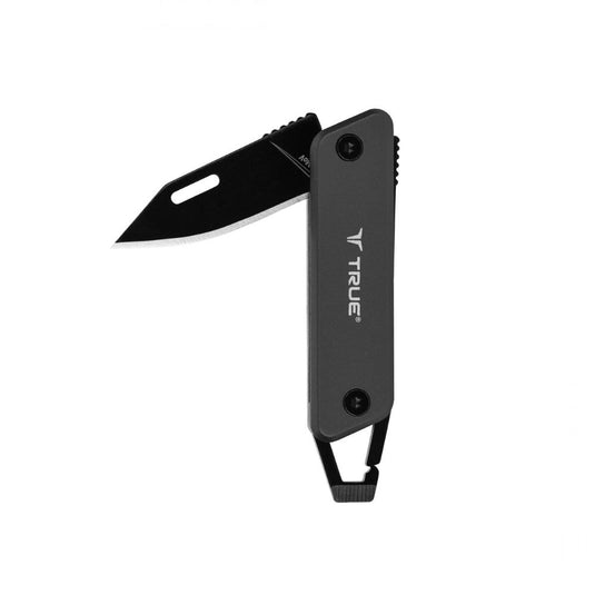 True Ability | Modern Keychain Knife | Gun Metal / Black Oxide