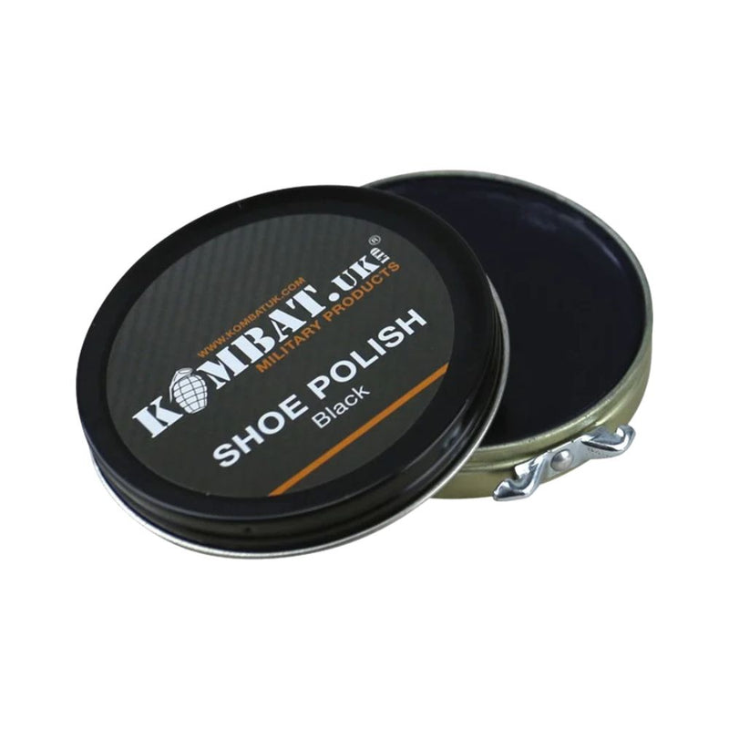 Load image into Gallery viewer, Kombat | Parade Gloss Boot Polish – Black - Waterproofer &amp; Repair
