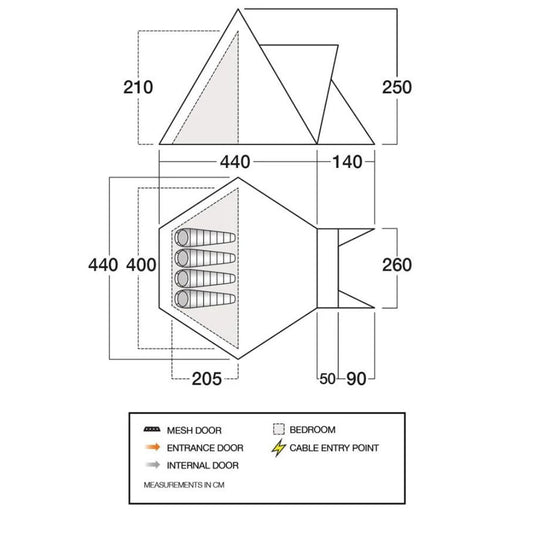 Vango | Teepee Air 400