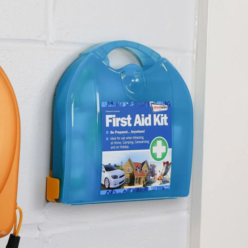 Load image into Gallery viewer, Streetwize | First Aid Kit Deluxe with Mounting Bracket
