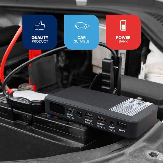 Streetwize | 600 Amp Emergency Jump Starter & Portable Power Bank With Digital Display - Auto & Caravan