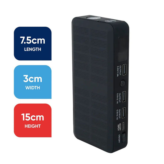 Streetwize | 600 Amp Emergency Jump Starter & Portable Power Bank With Digital Display - Auto & Caravan