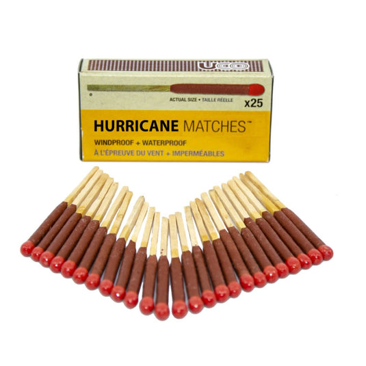 UCO | Hurricane Matches | Box 25