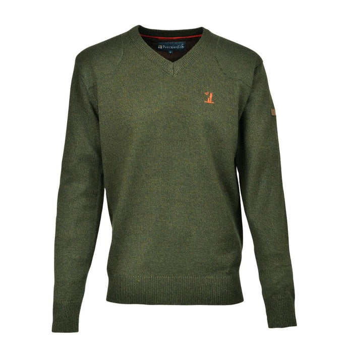 Percussion | V neck Wool Jumper