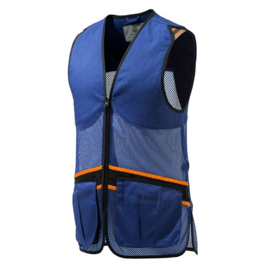 Beretta | Unisex Full Mesh Vest | Skeet Blue