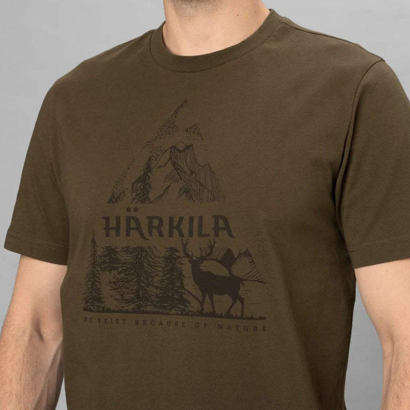 Load image into Gallery viewer, Härkila | Nature S/S T-shirt | Willow Green
