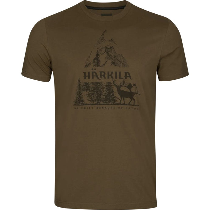 Härkila | Nature S/S T-shirt | Willow Green