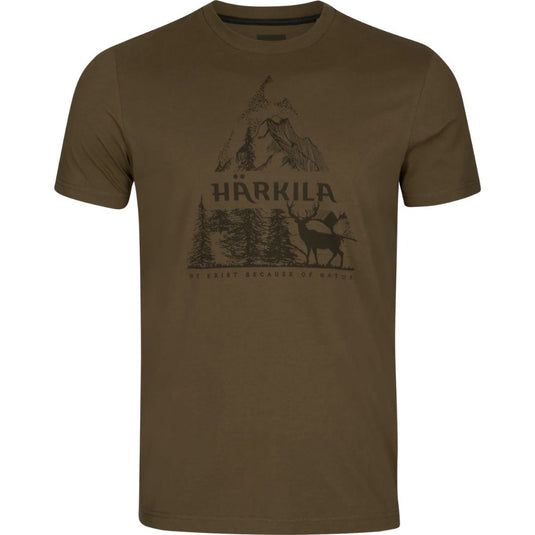 Härkila | Nature S/S T-shirt | Willow Green