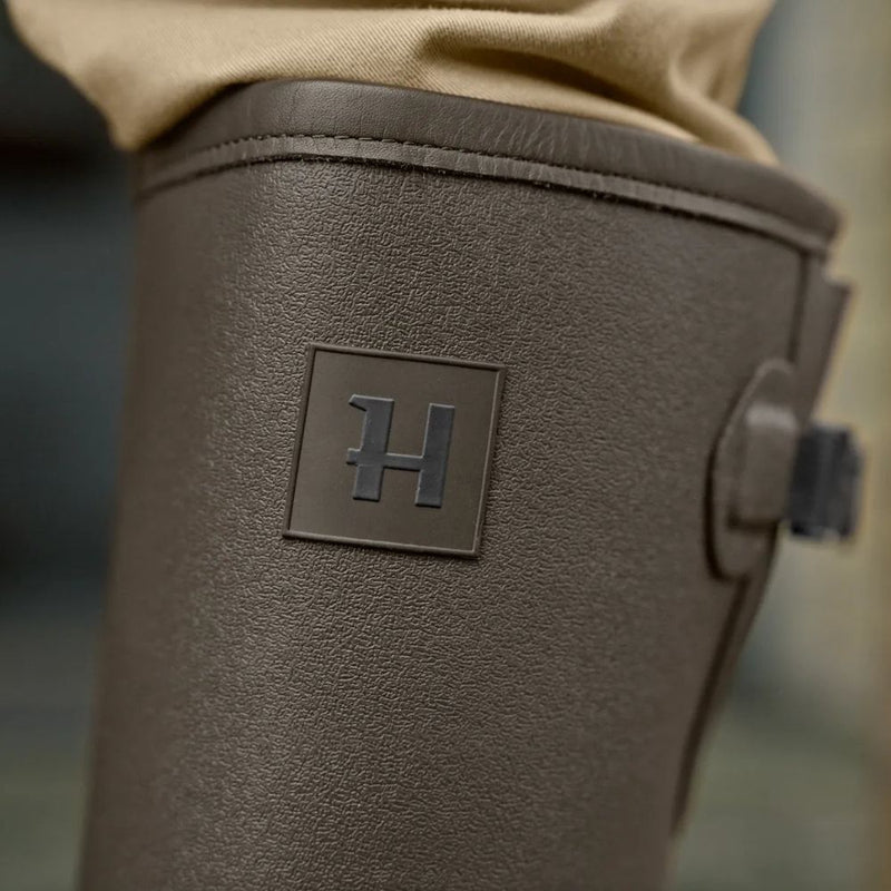 Load image into Gallery viewer, Härkila | Forester Gusset Rubber Boot | Dark willow green
