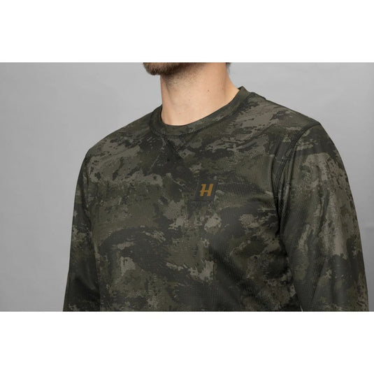Härkila | Noctyx Camo L/S T-Shirt | AXIS MSP®Black