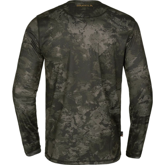 Härkila | Noctyx Camo L/S T-Shirt | AXIS MSP®Black