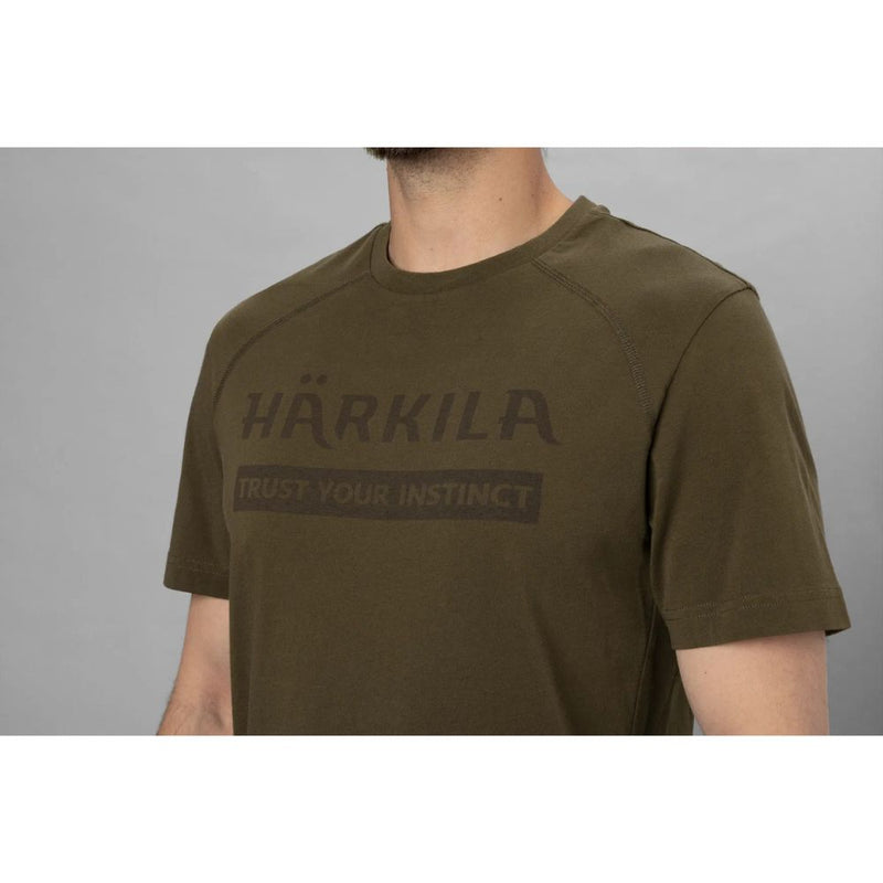 Load image into Gallery viewer, Härkila | Logo T-Shirt | Willow Green
