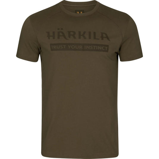 Härkila | Logo T-Shirt | Willow Green