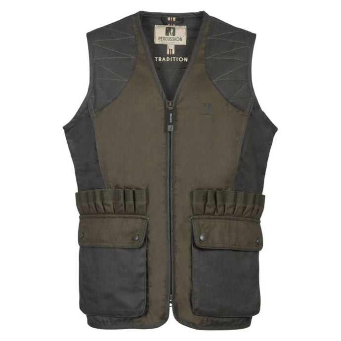 Percussion | Traditional Shooting Vest | Khaki
