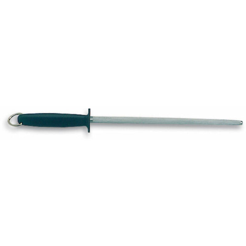 Load image into Gallery viewer, Fischer | Round Kitchen Sharpening Steel | 30cm | Black Handle - Knife Sharpeners
