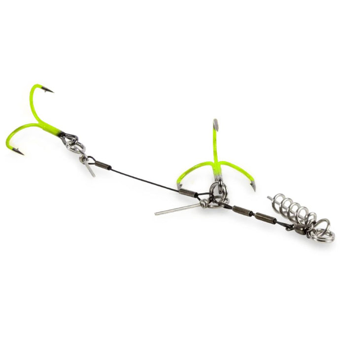 CWC | BFT UV Chartreuse Tandem Stingers