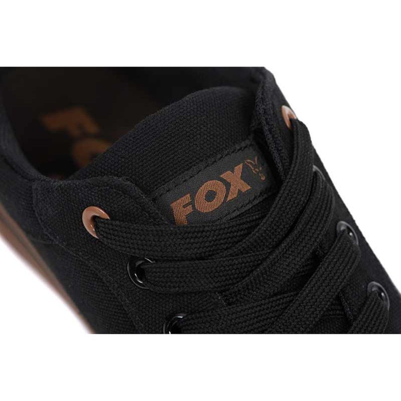 Load image into Gallery viewer, Fox | Black Canvas Shoes - Boots
